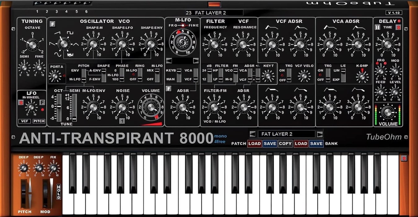 Anti Transpirant VST Plugin By TubeOhm