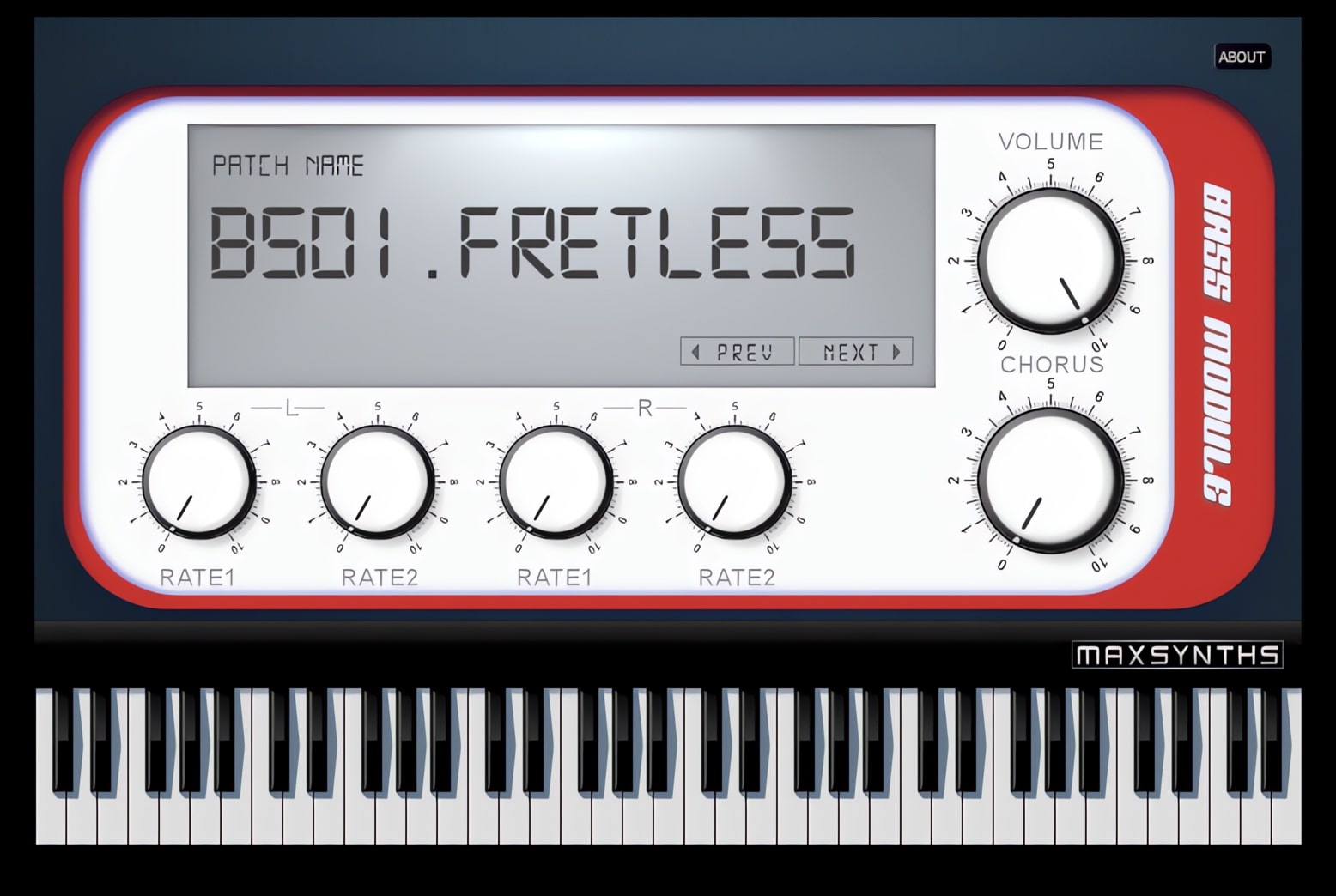 Bass Module VST Plugin By MaxSynths