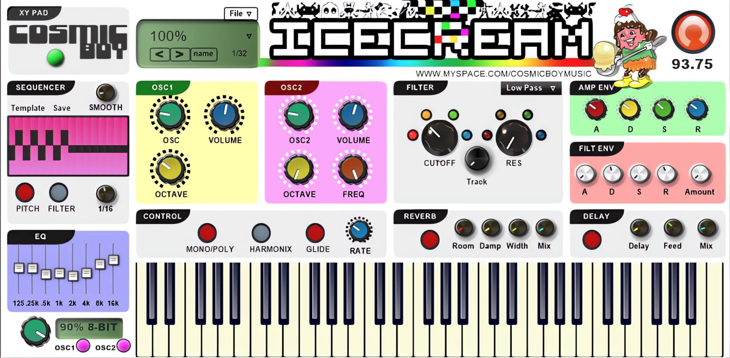 IceCream VST Plugin By Cosmic Boy