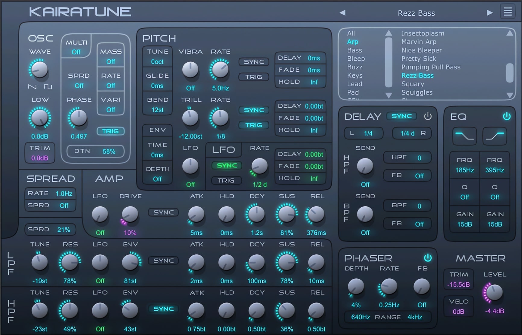 Kairatune VST Plugin By Futucraft