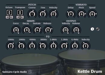 Kettle Drum VST Plugin By Samsara Cycle Audio