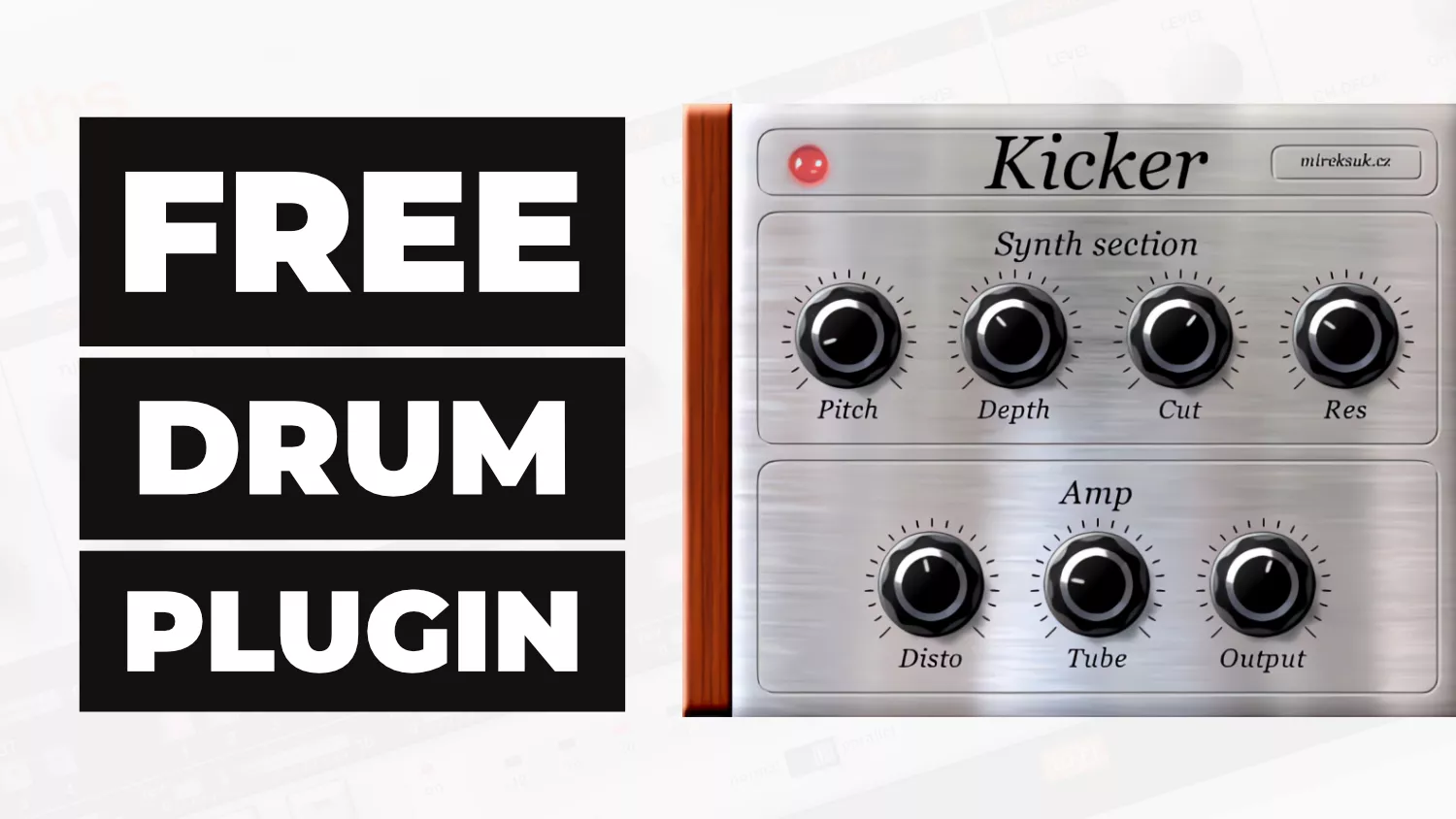 Free kicker bass drum synthesizer vst windows 