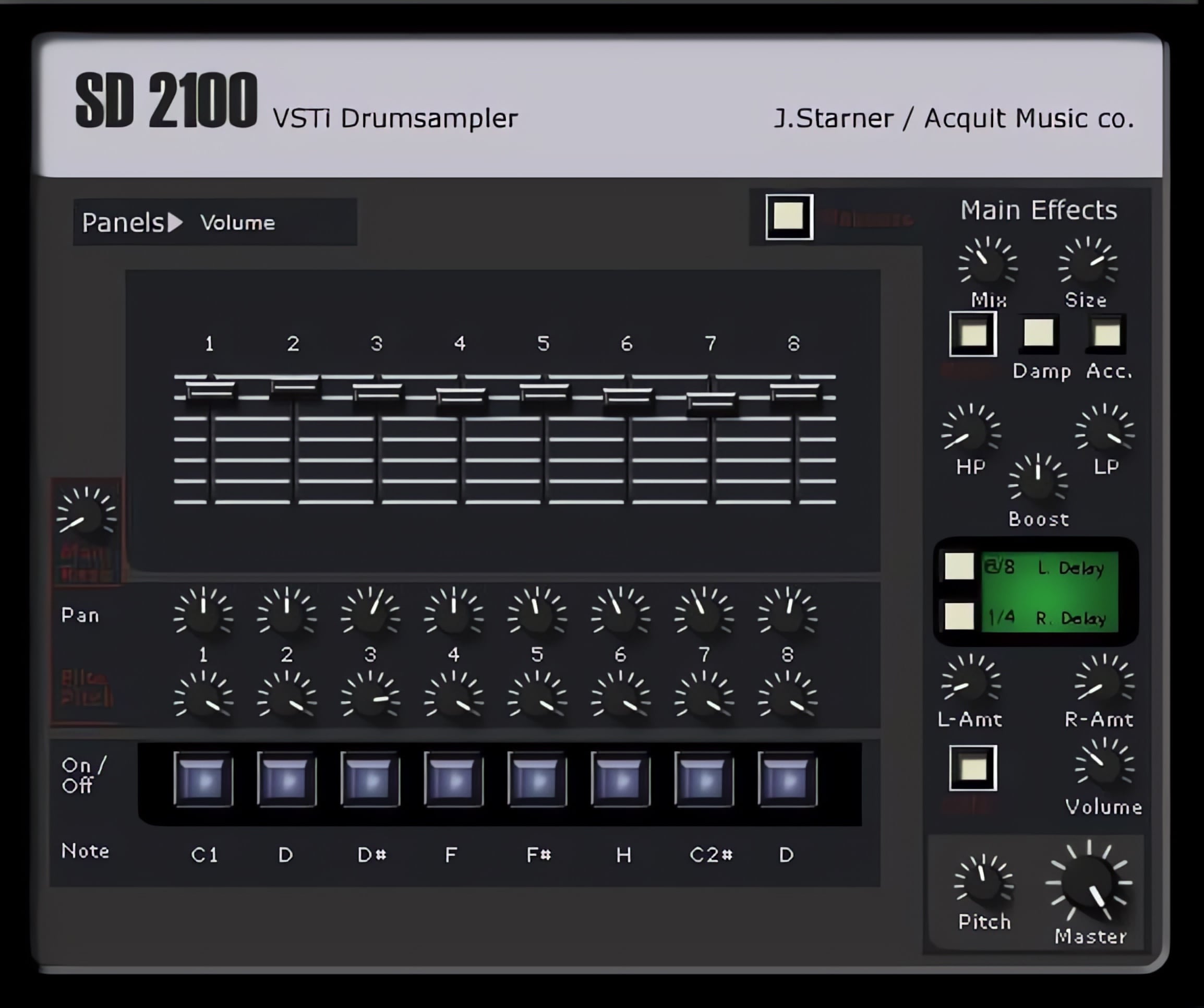 SD 2100 VST Plugin By Acquit Music