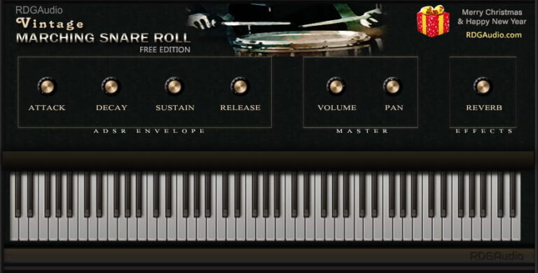 Vintage Marching Snare Roll VST Plugin by RDGAudio